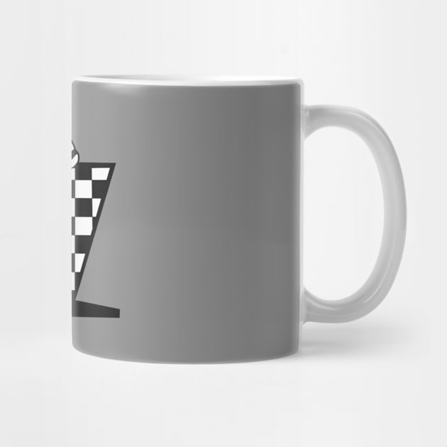 Madness HD Checkerboard Black & White by Skate Merch